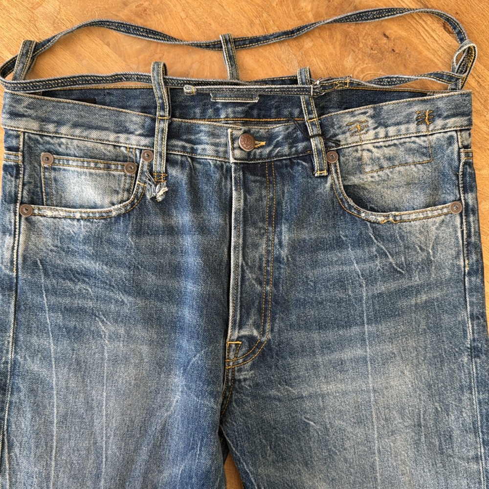 NWT R13 Ollie Straight Leg Jeans Size 26 - Picture 10 of 14